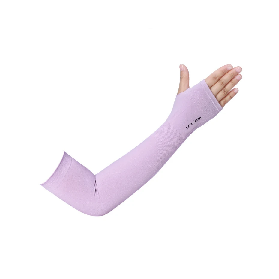 Purple 1 пара солнцезащитных перчаток с защитой от ультрафиолета для мужчин, женщин и детей, защитные перчатки для бега для гольфа, велоспорта, вождения - Цвет: Purple