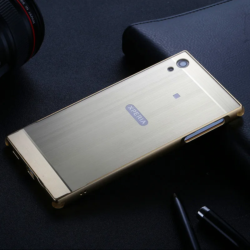 Чехол для sony XA1 Ultra G3221 G3223 с металлическим покрытием чехол матовой задней крышкой