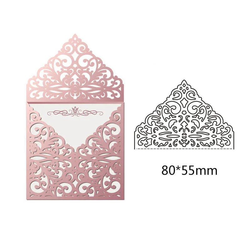 Новое создание скрапбукинга поздравительные открытки режущие штампы ажурная