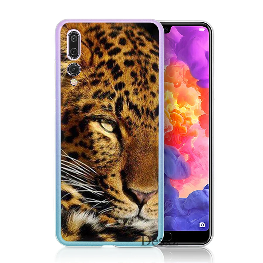 Чехол для телефона с леопардовым принтом Huawei Mate 10 20 Lite Pro Nova 2i 3 3i I|Чехлы-накладки| |