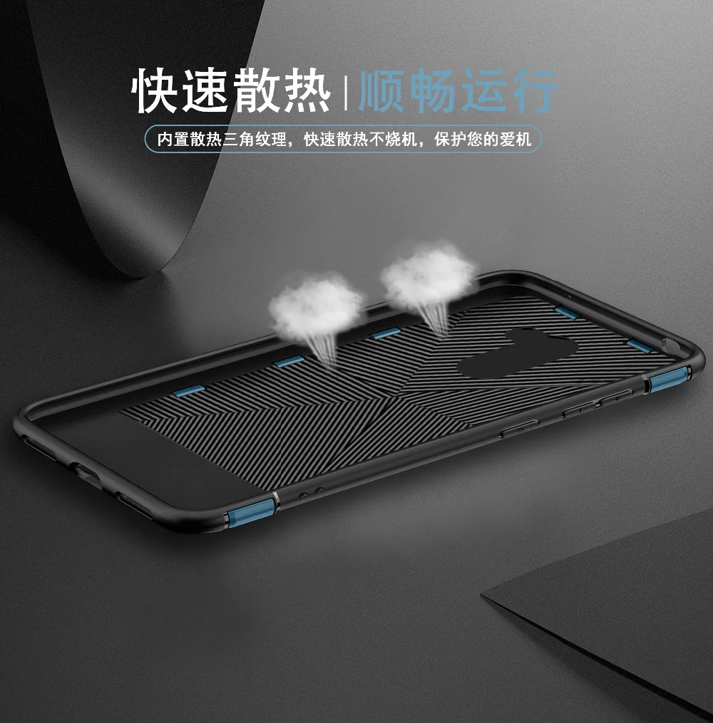 Противоударный чехол для Pocophone F1 с кольцом на палец магнит матовый Силиконовый из