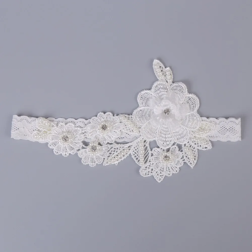 Подвязки для невесты высшего качества кружевные свадебные подвязки с