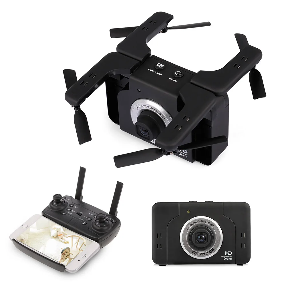 Дрон с дистанционным управлением F6 WiFi FPV RC складной камерой 720P живое видео