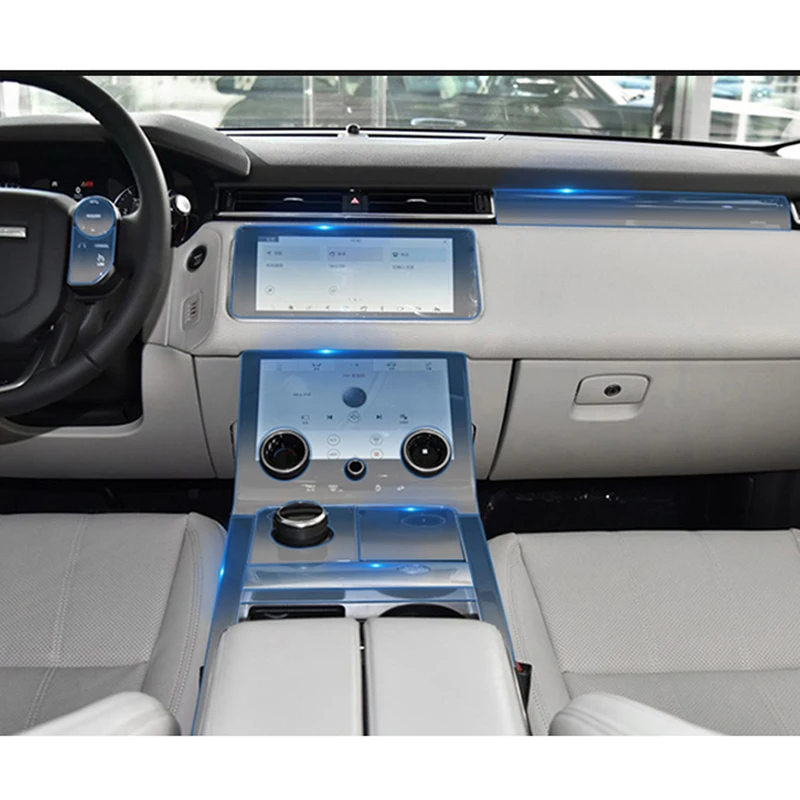 Наклейка для Range Rover Velar прозрачная рекламная пленка из ТПУ наклейки range rover