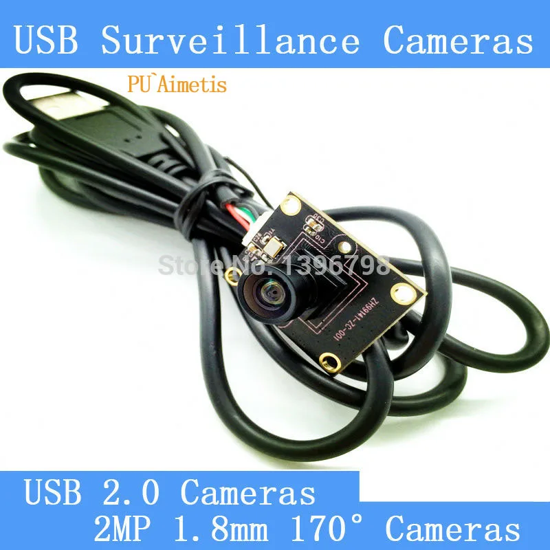 1080P Full HD USB Camera Module MJPEG 30fps High Speed Mini CCTV Linux UVC Android Webcam Mini Surveillance camera 5MP 16mm Lens