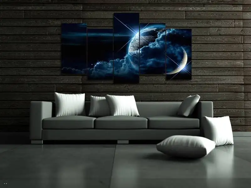 5 шт. декоративный постер на холсте с изображением Галактики|picture canvas|canvas freeprint poster