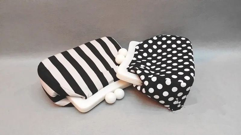 Кошелек из смолы ручка DIY аксессуары для сумок с фабрики Китая Бежевый Цвет Модный акриловый кошелек рамка пластиковая ручка для сумки