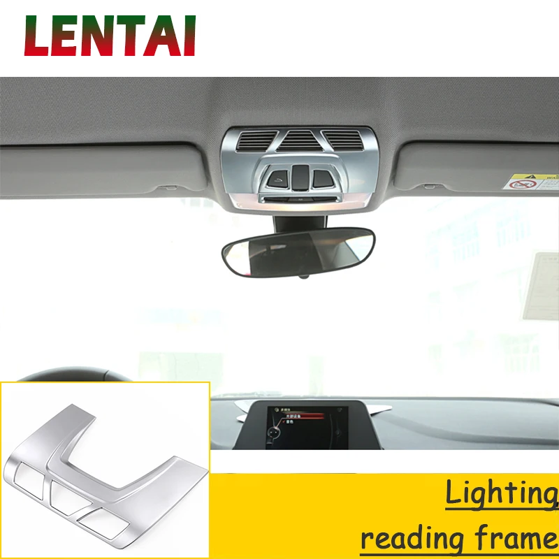 LENTAI авто передний и задний лампа для чтения рамка отделка наклейки укладки BMW F30 F34