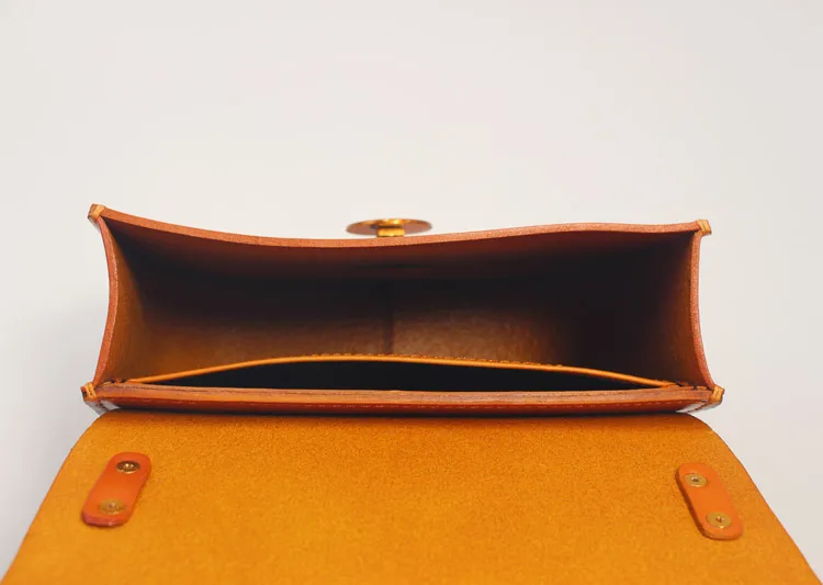 Hand-made New Vintage Genuine Leather Handbag Women burgundy-red Handbags Messenger Bags Lady Vegetable Tanned Solid Bag | Багаж и сумки