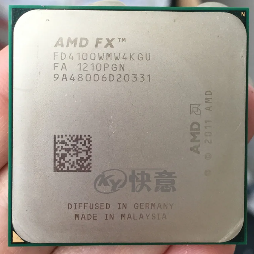 Процессор AMD FX 4100 AM3 + 3 6 ГГц 8 Мб процессор серия бесплатная доставка FX4100 (FX