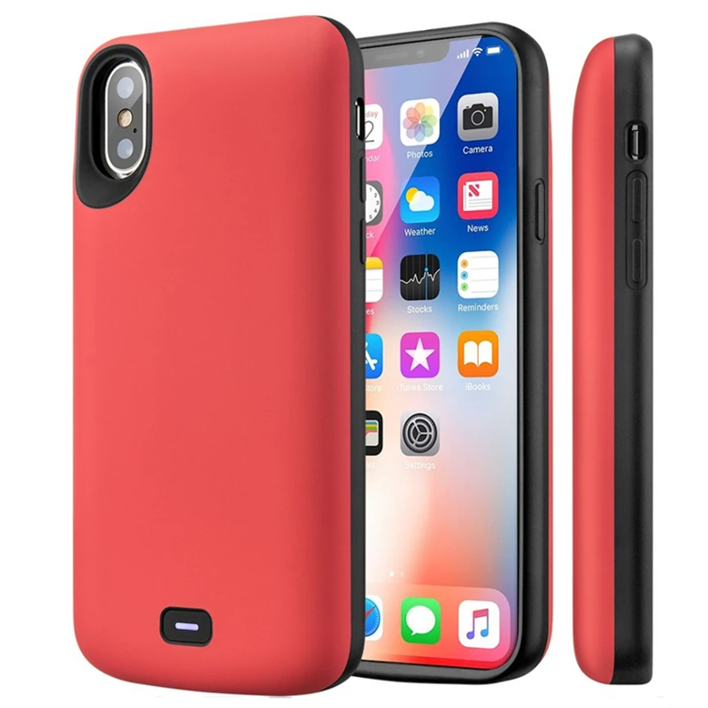 NTSPACE 5000 мАч портативное зарядное устройство чехол для iPhone X Xs power Case Внешний блок питания для iPhone Xs чехол для батареи