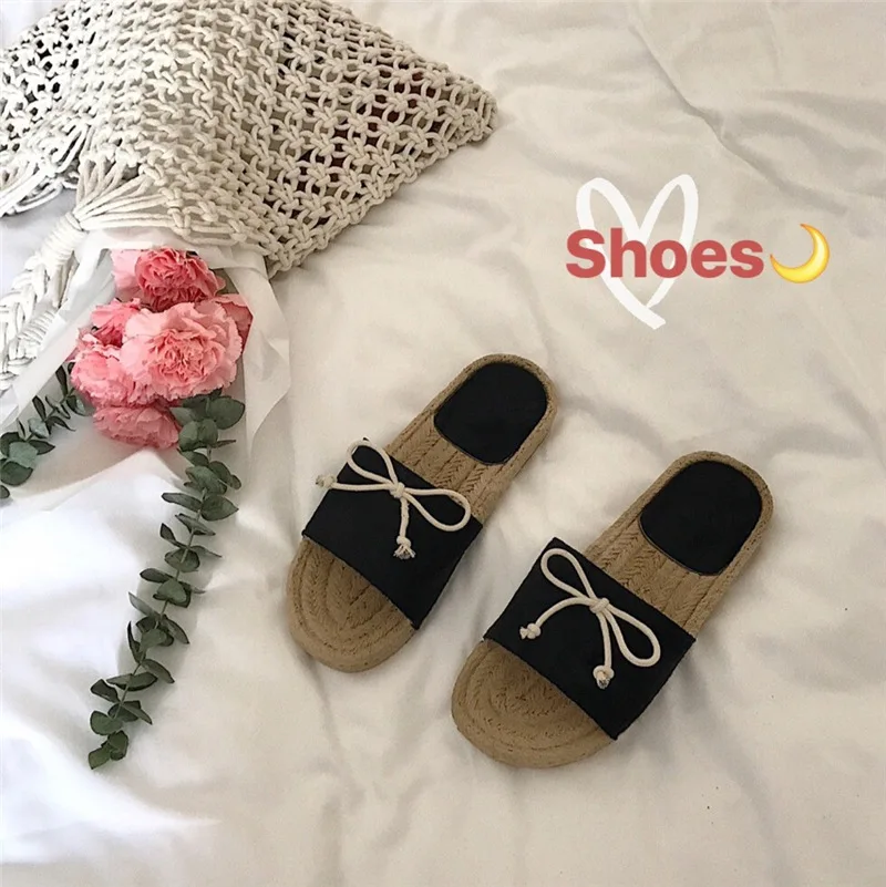 Сандалии женские с открытым носком плоская подошва шнуровка бант брендовые