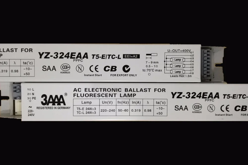 1 шт. 3AAA флуоресцентная лампа для аквариума|ac electronic ballast|electronic ballastballast |
