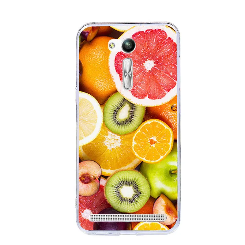 J&ampR Soft TPU Phone Cover For Asus Zenfone Go ZB552KL X007D 5.5 Silicone Case Colorful Printing Cases Cartoon Animals |