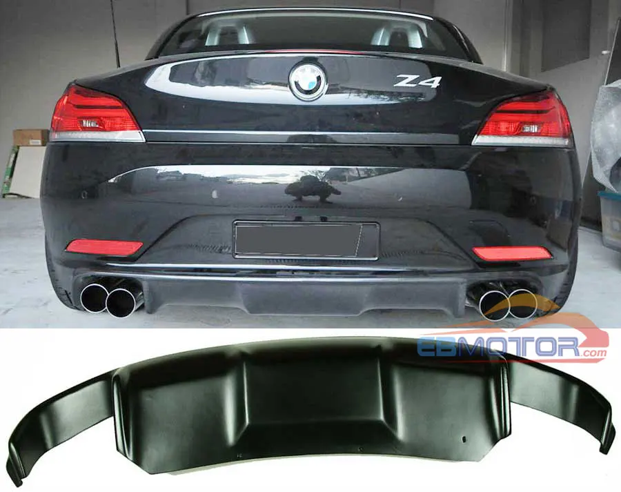 Неокрашенный 3D Стиль FRP задний диффузор для BMW Z4 E89 2009 2013 нормальная модель