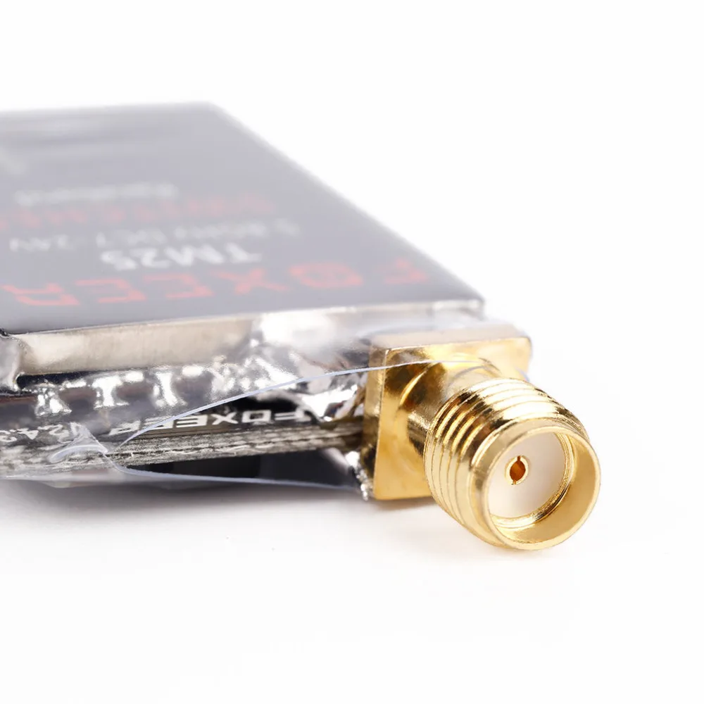 10g новый хит продаж Foxeer TM25 5 8G raceband40CH 25 mw/200 mw/600 mW регулируемый видео передатчик