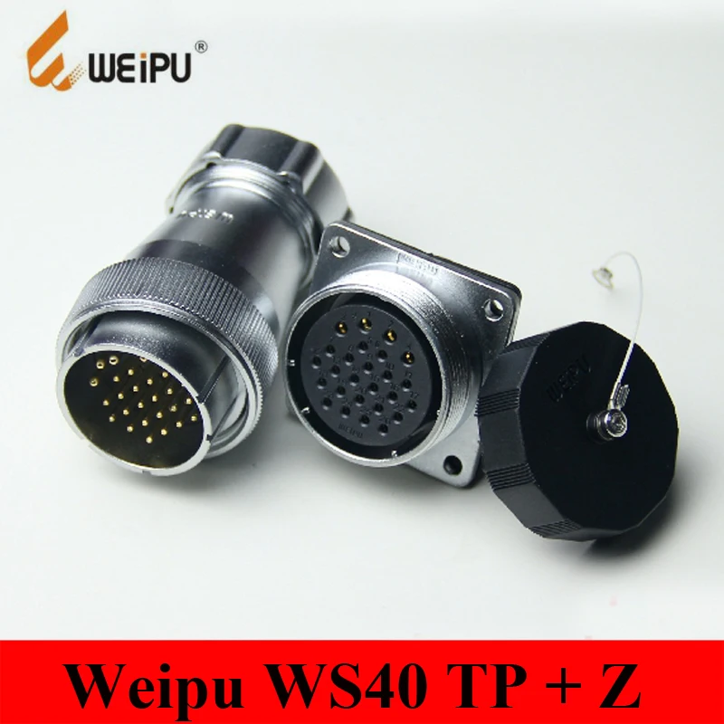 Оригинальные Weipu разъем WS40 TP + Z 5 9 15 26 31 штырь мужской металлический шланг кабель