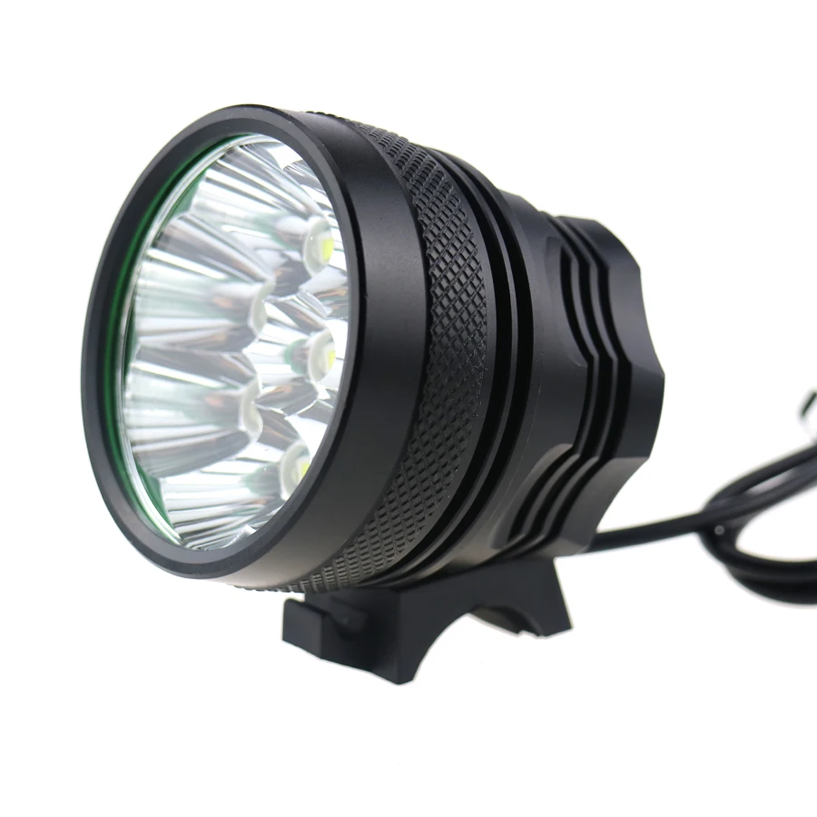 12000 люмен 8T6 велосипедный светильник головной 8x CREE XM L T6 светодиодный шлем
