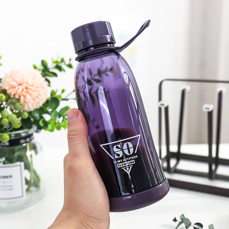 500 мл большая емкость Спортивная бутылка для напитков с фруктовым лимонным соком