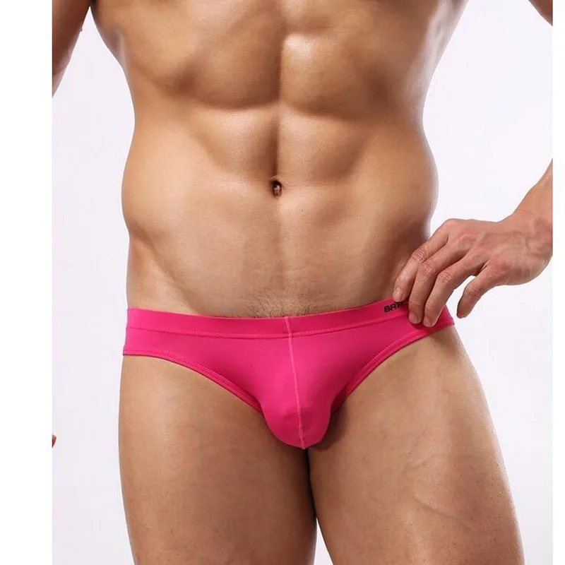Sexy Mens Swimwear Low Rise Men Bikini Beach Swimming Shorts Swim Brave Person High Quality | Спорт и развлечения