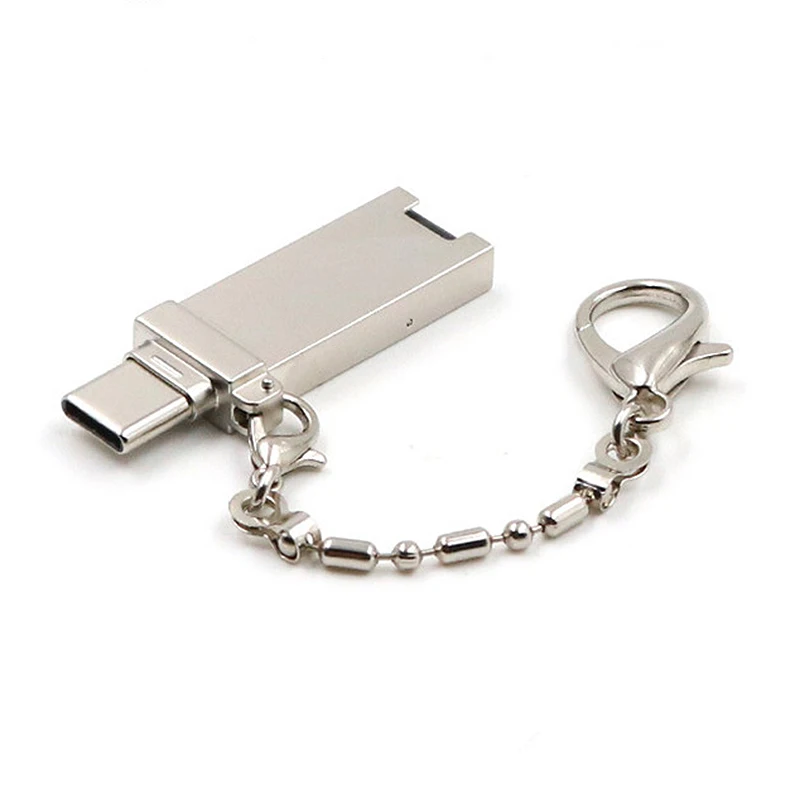 Kebidumei брелок Type C Micro USB OTG кардридер Мини карманный адаптер для карт памяти с