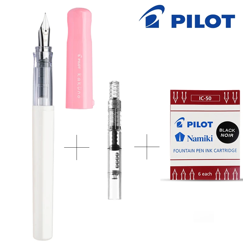 PILOT KAKUNO Smile Pen FKA 1SR популярный ежедневный набор чернил для написания слов|Перьевые