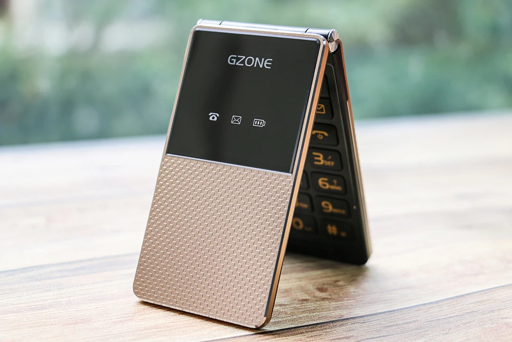 Разблокировка 2G сенсорный дисплей почерк Флип Мобильный телефон очень тонкий светильник быстрый набор большой русский ключ черный список для пожилых людей
