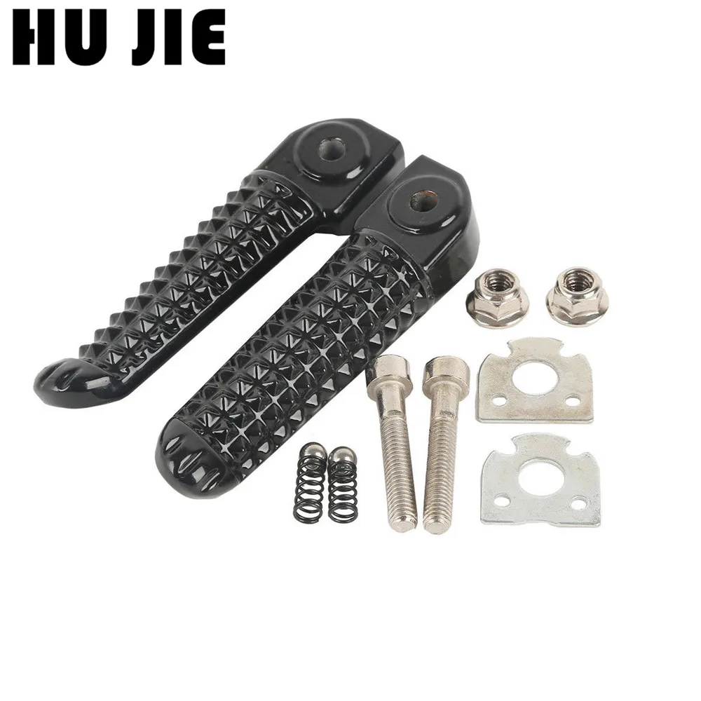 Motorcycle Matte Black Rear Passenger Footrest Foot Peg For Yamaha YZF-R1 YZF R1 2002-2014 R6 2003-2017 04 05 06 07 08 | Автомобили и