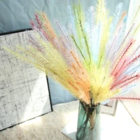 3pcslot romantic artificial flower for diy home wedding decoration fur grass ins style photography props