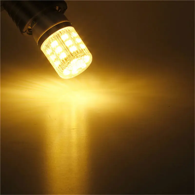 Светодиодный кукурузы лампочка E14 4 Вт 5730SMD 27 Светодиодный s энергосберегающий светильник Светодиодный прожектор лампы Чистый теплый белый светодиодный светодиодное 24 V