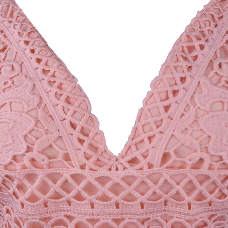 2018 женский летний топ на бретельках сексуальный ажурный кружевной короткий