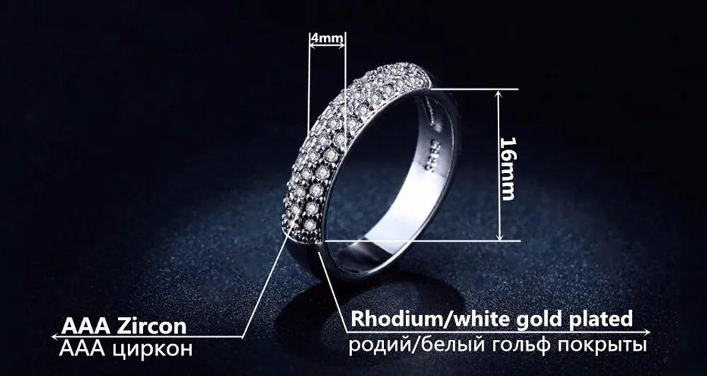 DODO роскошные кольца из циркона ААА для женщин кольцо всевластия ювелирные изделия обещают Свадьба Анель заявление anillos DD037