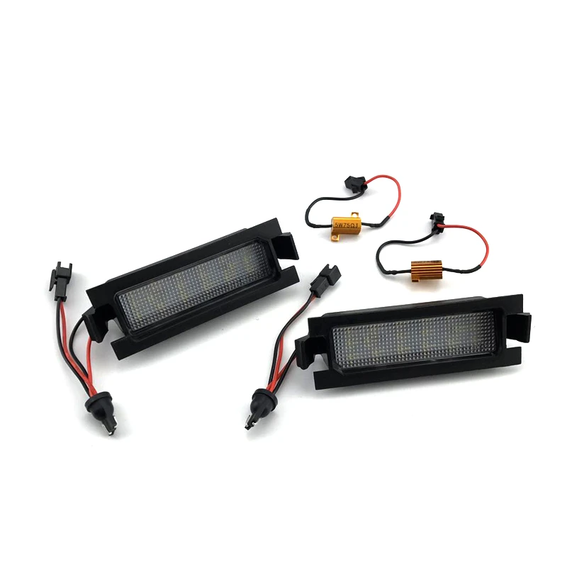 KEYECU 2 шт. 12 В 6500K белый 18SMD Белый светодиодный номерной знак для Hyundai I30 5D хэтчбек Wagon