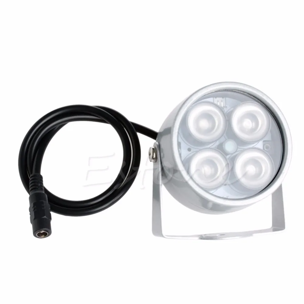 

Free shipping 4 LED Infrared Night IR Vision Light illuminator Lamp For IP CCTV CCD Camera New
