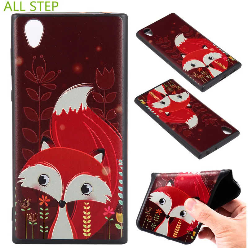 Все шаг 3D мультфильм помощи телефон Интимные аксессуары чехол для Sony Xperia L1 g3311 g3313