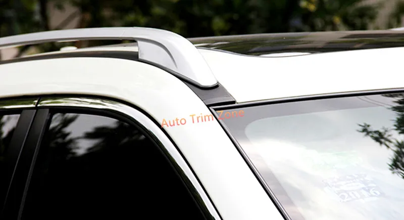 Багажник на крышу с боковыми направляющими багажные прутки из алюминиевого - Фото №1