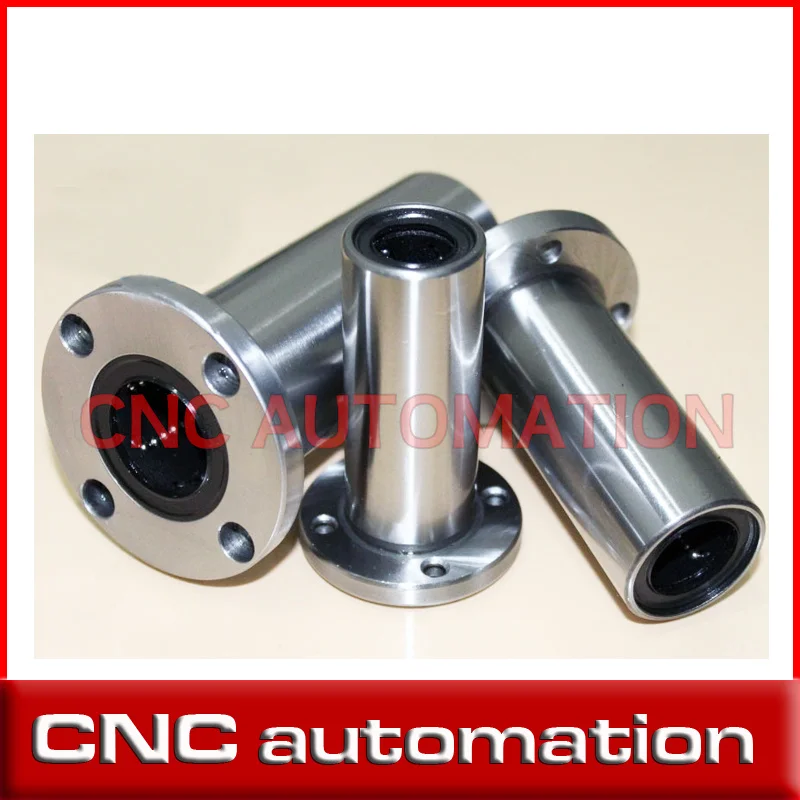 LMF12LUU 12 мм Длинный круговой Фланцевый Тип Линейный подшипник CNC части