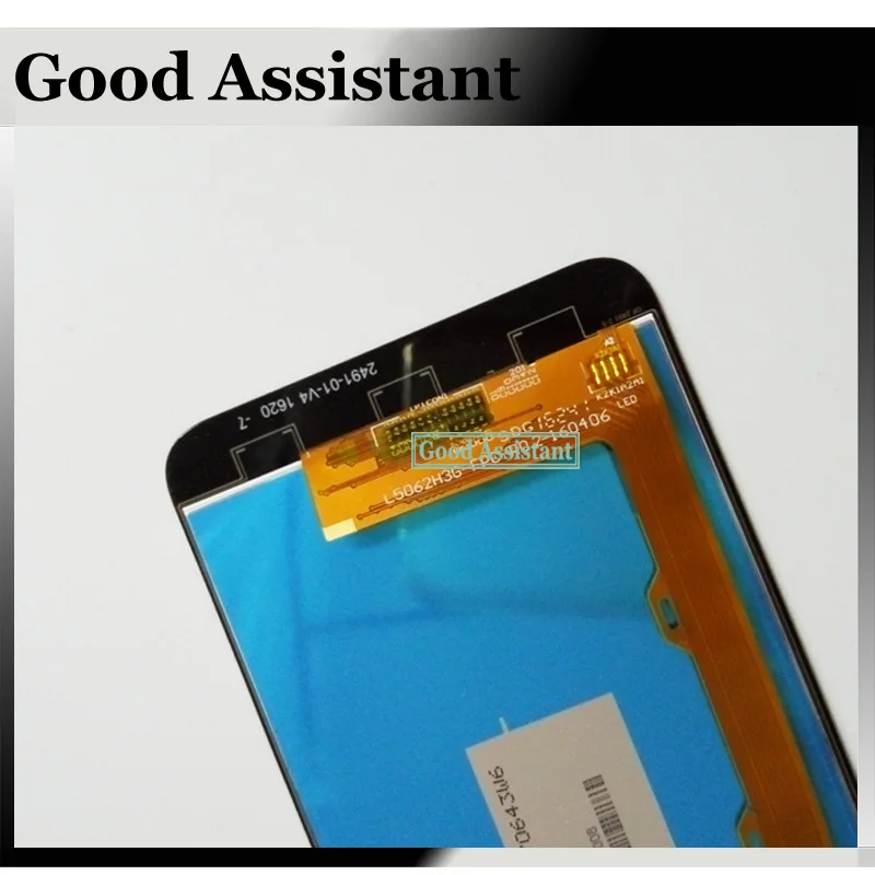 Черный/Белый Полный ЖК дисплей + дигитайзер сенсорного экрана в сборе Замена для