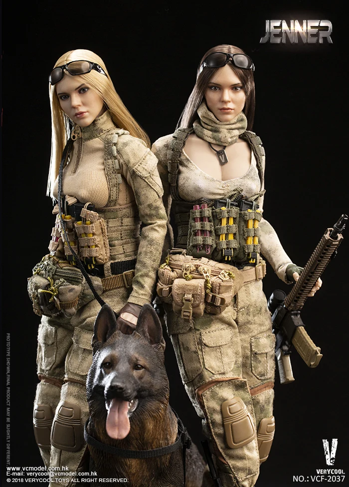 [Eestartek] VERYCOOL VCF 2037 1/6 JENNER 12 &quotколлекционная Женская Военная фигурка|Игровые