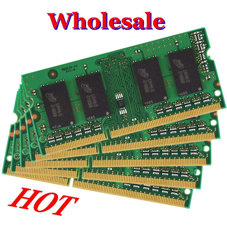 Новое Orignal памяти ноутбука оперативной DDR2 DDR3 800 мГц 1333 1600 1 ГБ 2 4 8 для ноутбуков Sodimm