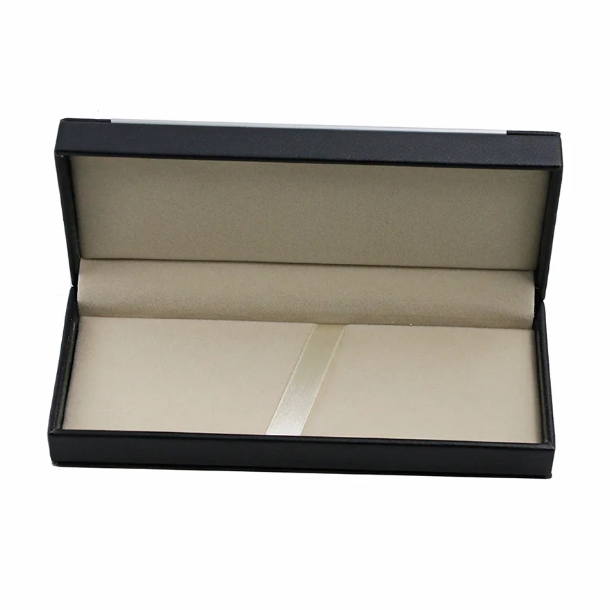 165 Black leather High Quality Jinhao Wood/leather /paper/bamboo Gift Box Pencil Case Snake Gift Box - Color: 165 Black leather