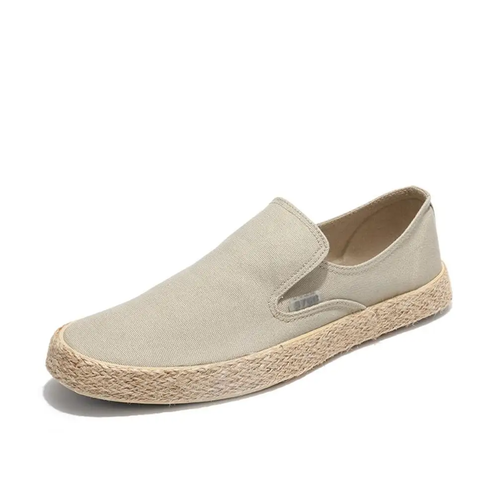 2018 новые летние модные мужские парусиновые туфли эспадрильи мужская