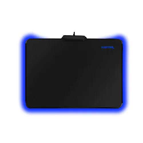 Blue Игровой коврик для мыши из поликарбоната, цветной резиновый коврик с акриловым краем, большой жесткий коврик для мыши для игры Dota2 CS GO, Call of Duty Overwatch - Цвет: Blue