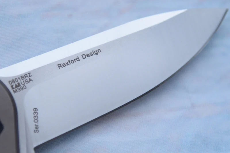 JUFULE на заказ ZT0801 BRZ шарикоподшипник складной D2 лезвие титановая ручка Кемпинг Охота выживания кухня на открытом воздухе EDC Инструменты Нож