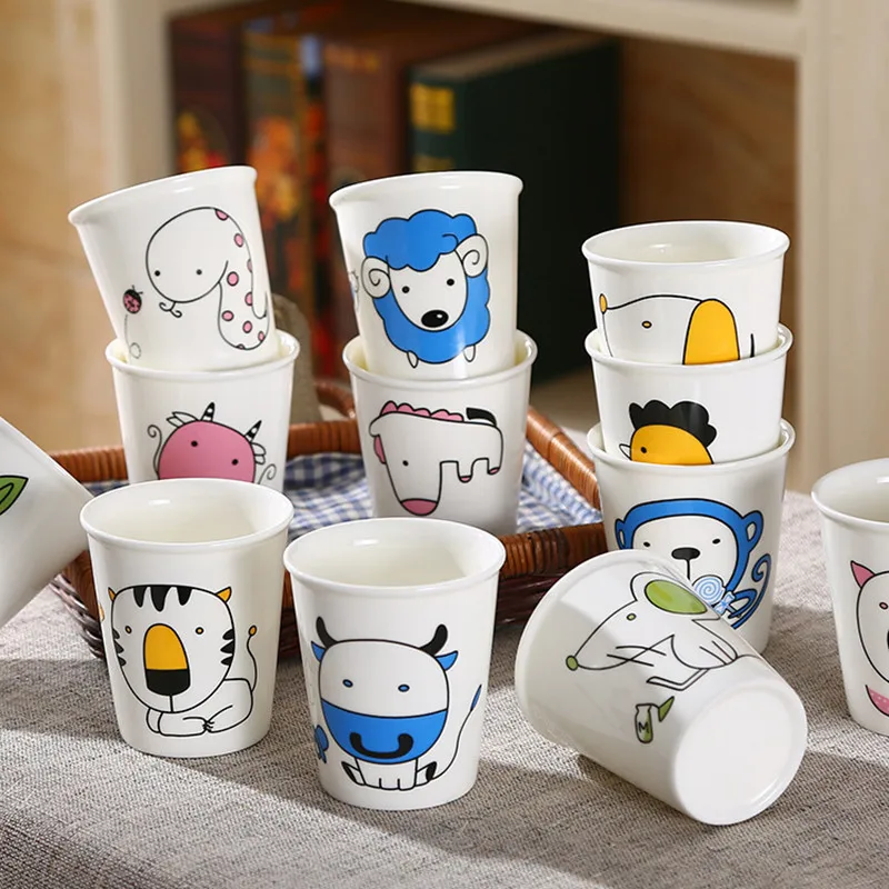 Креативная Китайская традиционная 12 зодиака Кружка Кофейные кружки фарфоровые