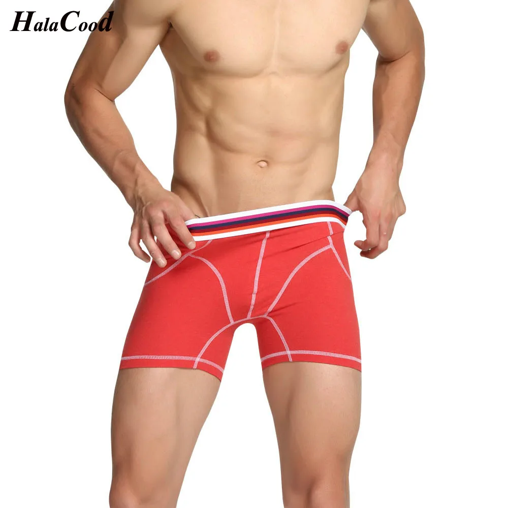 Лидер продаж 2019 мужское длинное нижнее белье боксеры Брендовое модное шорты