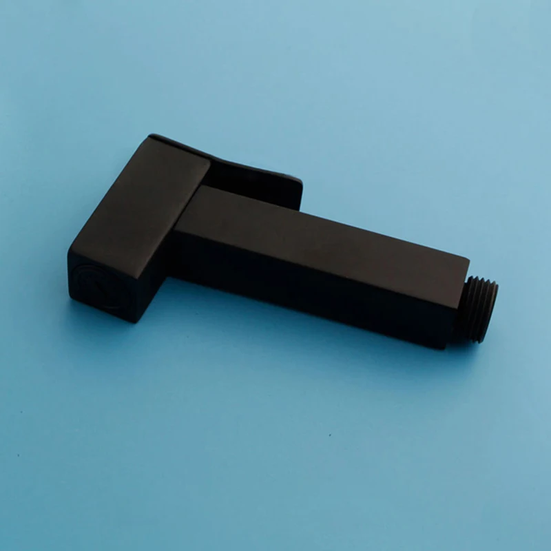 Настенные смесители для биде латунный черный угловой клапан холодной воды в