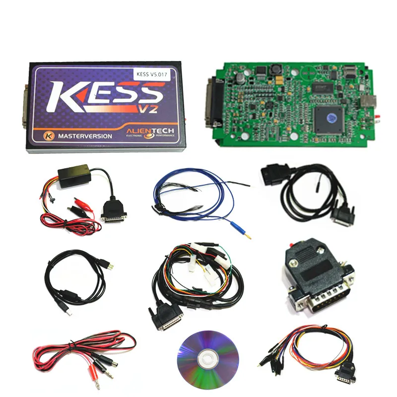 Лучший светодиодный каркас BDM 22 шт.& онлайн V2.47 KESS V2 V5.017& KTAG V7.020 K-TAG V2.23 K TAG Master/OBD2 Manager набор для настройки