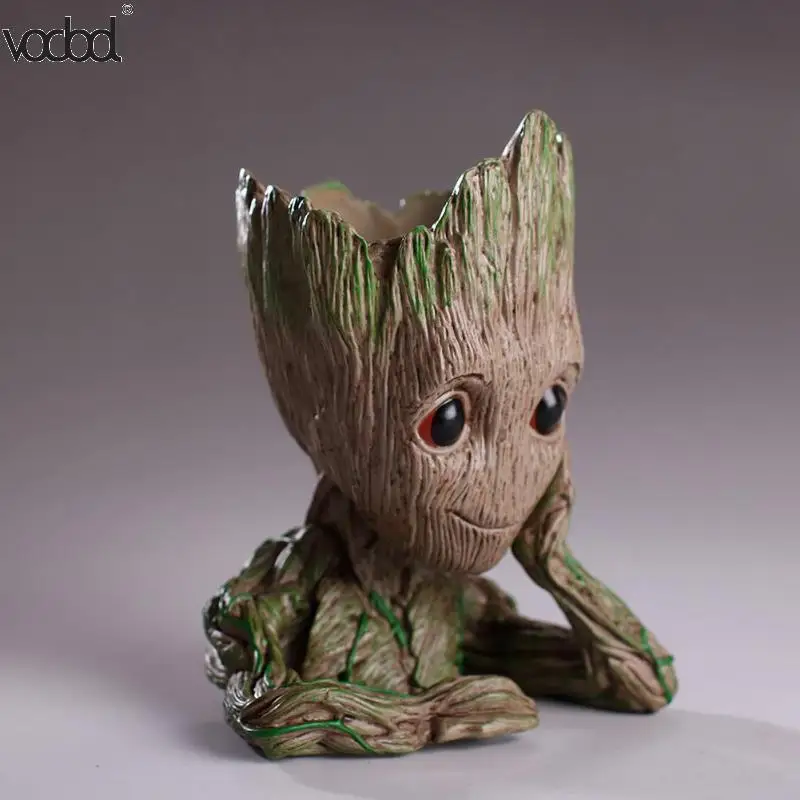 Цветочный горшок для растений детские фигурки Милая модель игрушка из ПВХ героя
