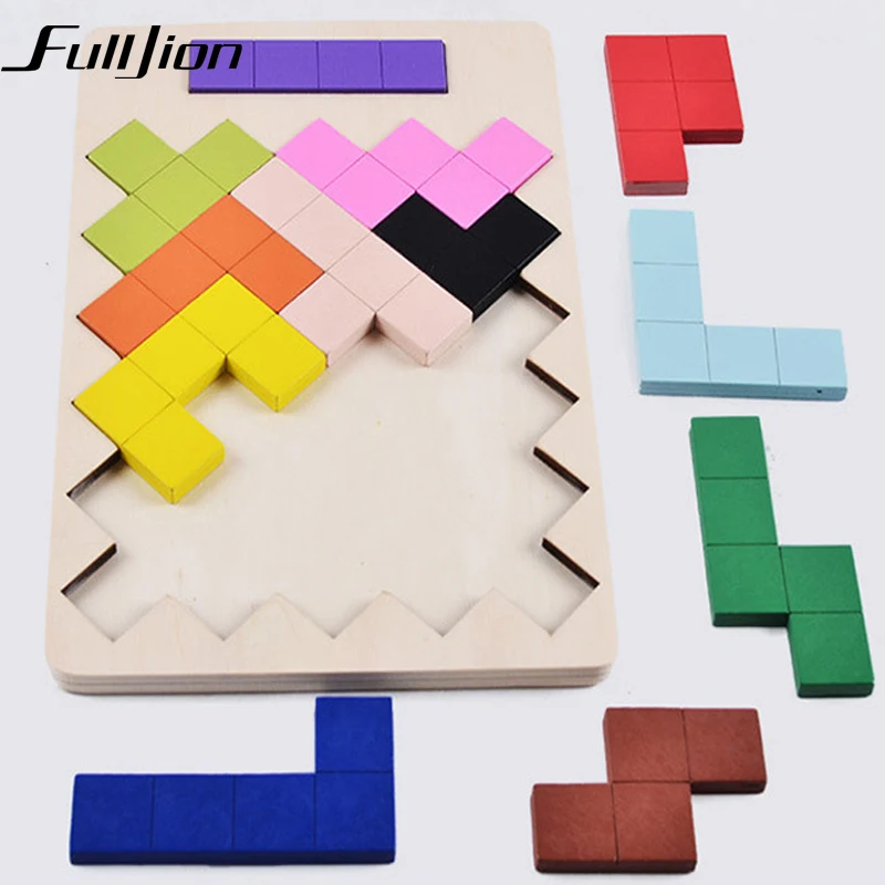 Fulljion игра головоломка деревянные игрушки обучающие математике Обучающие